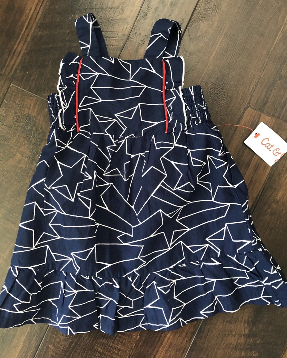 Navy blue star dress 2025