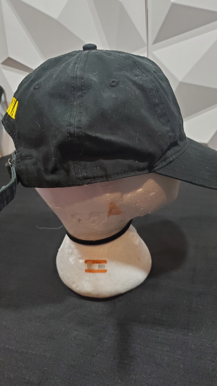 nirvana logo black hat adjustable - image 3