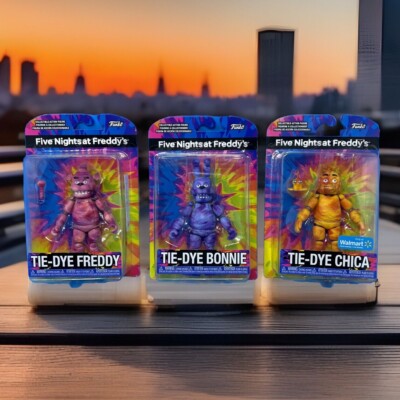 Funko Five Nights at Freddy's Tie Dye Chica Bonnie and Freddy action Figure PICK