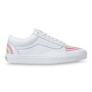 rainbow vans size 4
