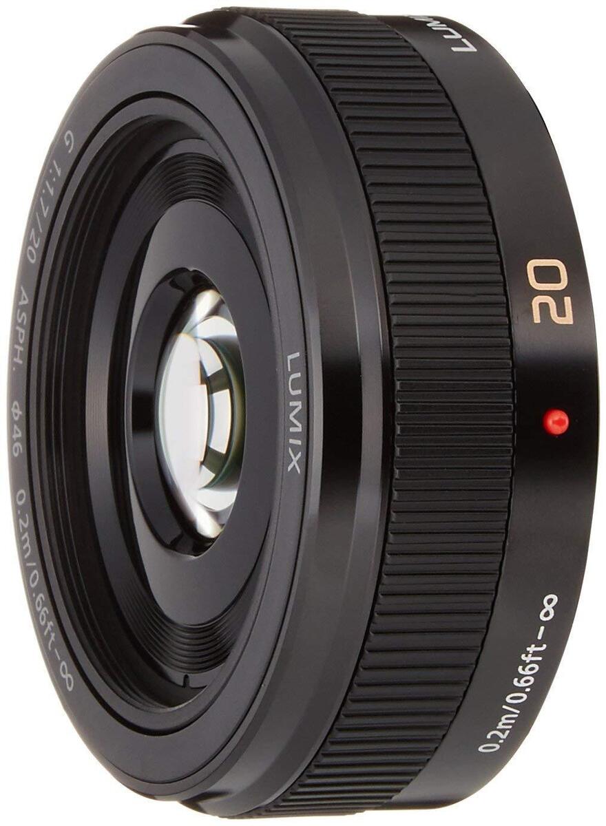 Panasonic LUMIX G 20mm f/1.7 II ASPH. H-H020A-K Lens Black Panasonic LUMIX G 20mm f/1.7 II ASPH. H-H020A-K Lens Black