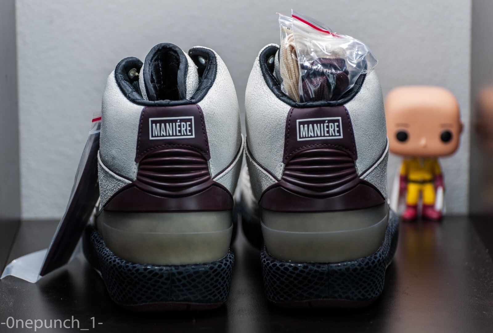 OFF WHITE X NIKE DS Nike Air Jordan 2 x A Ma Maniere 8.5 chicago bianco sporco allevato SB travis 3 1 OG