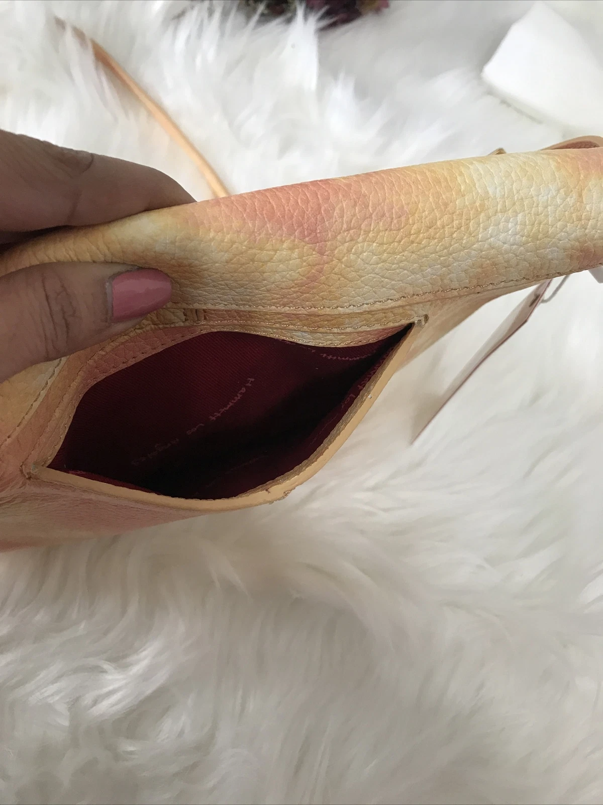 Borsa a tracolla Hammitt VIP media calendula mango tie tintura pelle $295