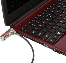 Targus PA41OS-1 Notebook Security Defcon Serialised Cable Lock Combo Cable Lock