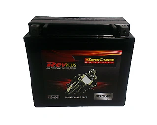 REVPLUS STX20L-BS 12 MONTH WARRANTY MOTORCYCLE AGM BATTERY. - Picture 1 of 1
