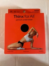 Thinx for All Bikini SIZE 3X Period Better Underwear Black Super Absorbency