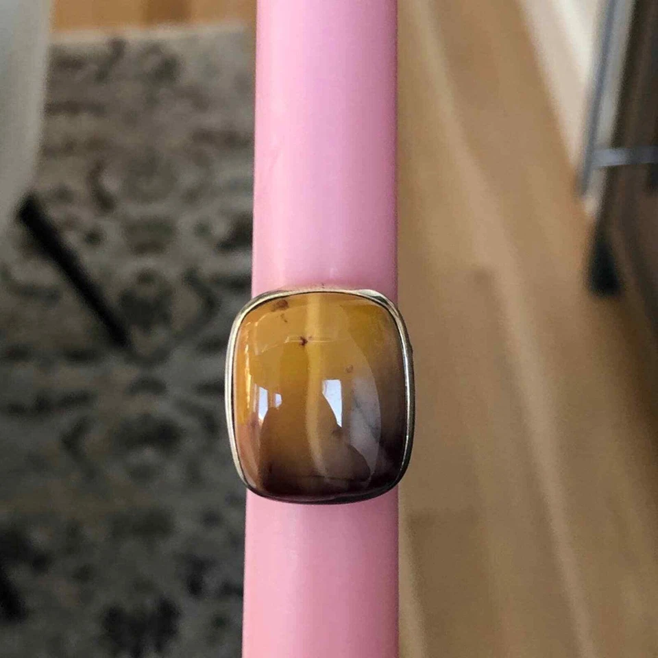 925 Sterling Silver Mookaite Ring - Image 4 of 4