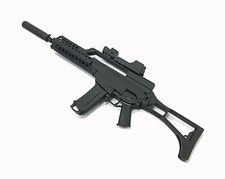 1/6 Scale G36 Heckler & Koch Assault Rifle German Toys Gun Model Action Figure 