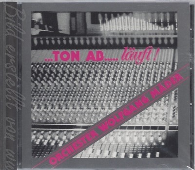 CD--ORCHESTER WOLFGANG MÄDER--TON AB LÄUFT