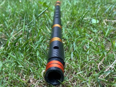Carbon F Bansuri / Low C Flute (73cm)