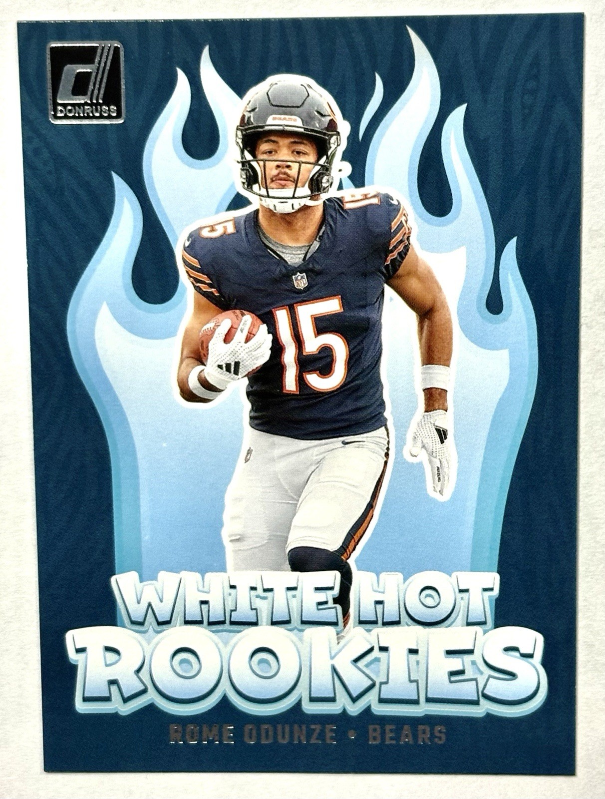 2024 Panini Donruss Football #WH2 Rome Odunze White Hot Rookies RC