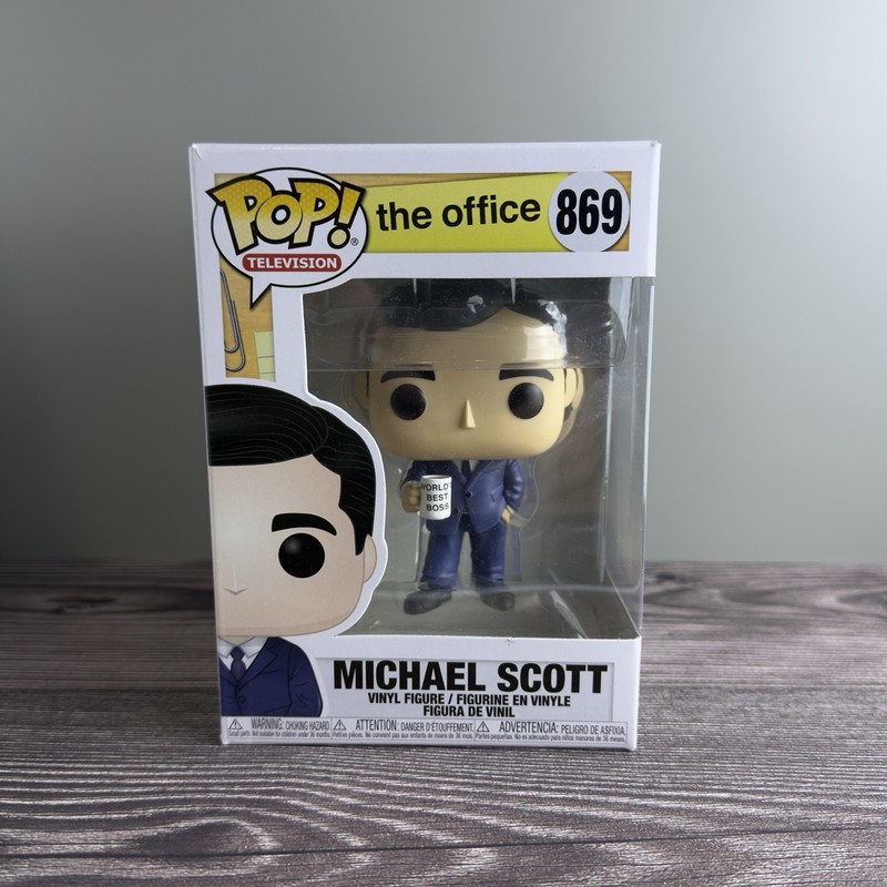 The Office Funko Pop Lot of 6 Michael Scott Jim Kevin Creed Darryl Meredith