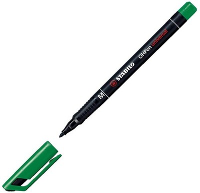 STABILO Folienstift OHPen universal permanent Strichstärke: 1,0 mm / M grün