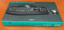 New Logitech MK735 Performance Wireless Keyboard & Mouse Combo New Free Shipping