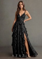 Megan Dusty Blue Maxi Dress-AZAZIE 24331