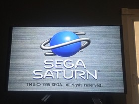 Sega Saturn Model 2 Console MK-80000 Black OEM Bundle w/ 2 Controllers, TW