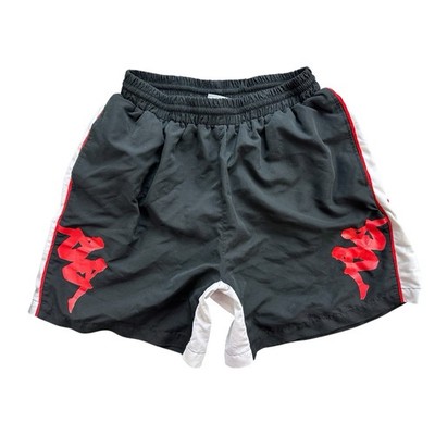 vintage Kappa Shorts Gr. XL 00er Sport Hose Rot Weiß Schwarz HS1