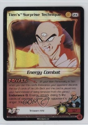 2003 Dragon Ball Z CCG - Fusion Saga Limited Foil Tien's Surprise Technique #24