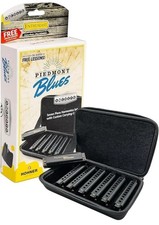 Hohner Piedmont Blues 7-Harmonica Set with Case, Brand New In Box