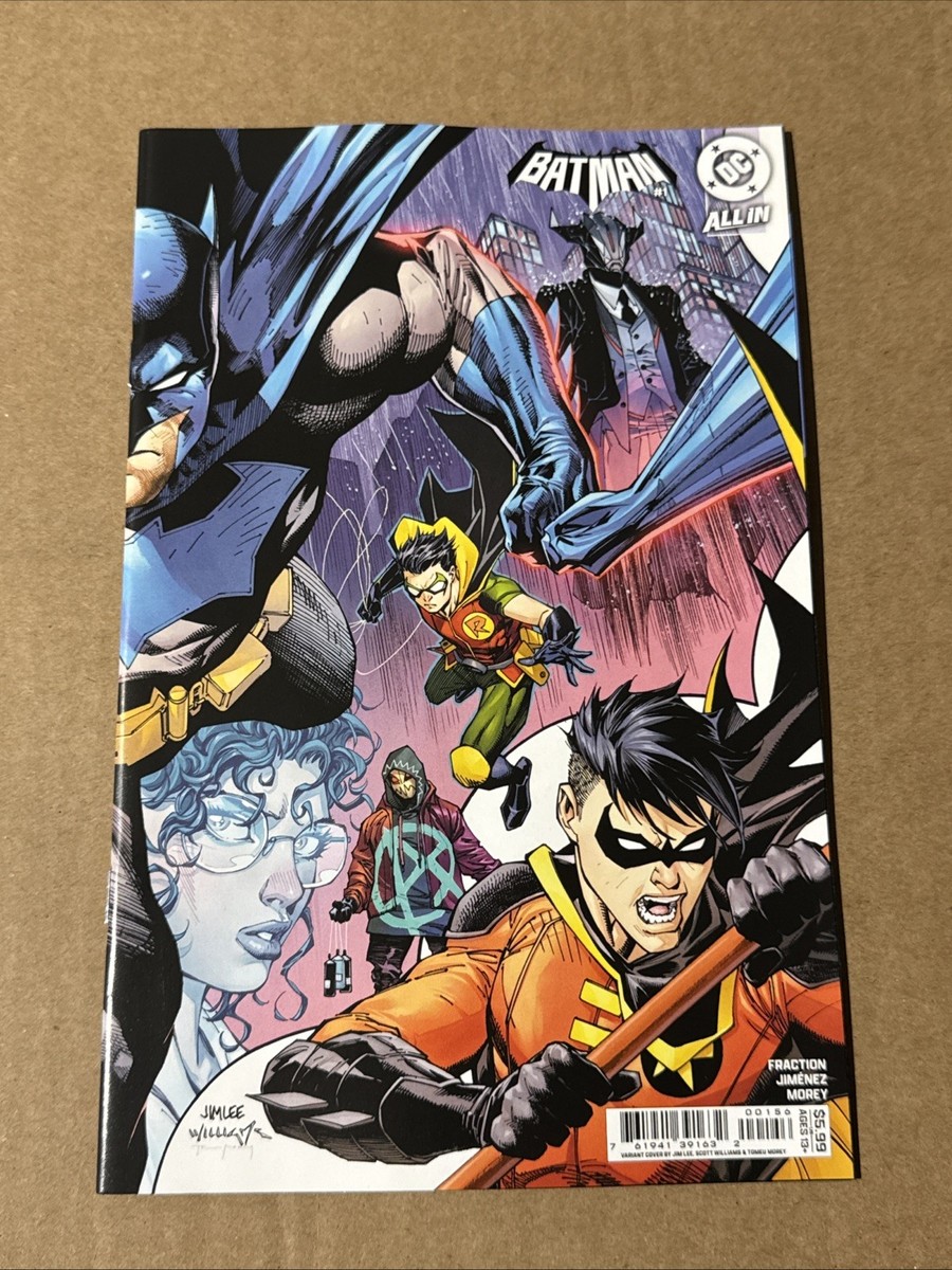 BATMAN #1 JIM LEE VARIANT FIRST PRINT DC COMICS (2025) KILLER CROC