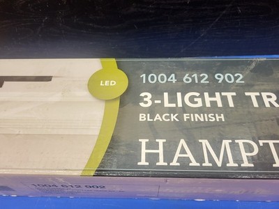 Hampton Bay 3-Light Medium Step Integrated LED Linear Track Lighting Kit