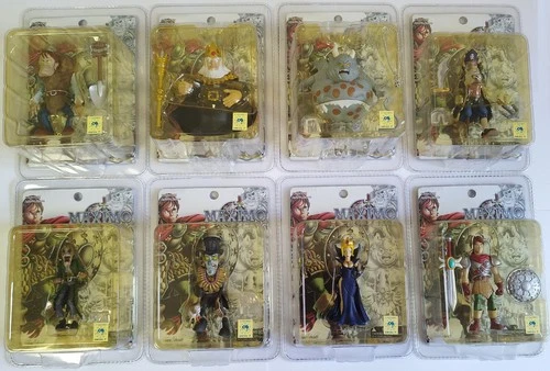 Maximo Set of 8 Action Figures Queen Sophia Capt Corpse Ghastly Bokor