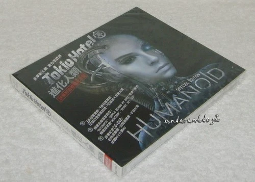 Tokio Hotel Humanoid [Special Edition] Taiwan Ltd CD+DVD+bonus 4-trks w/BOX