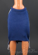 Falda jersey Rainbow High Marina brillante y brillante se adapta a algunas de las muñecas G3 MH