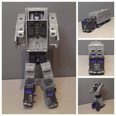 Vintage Transformers G1 Decepticon Motormaster Actionfigur 1985 Hasbro Takara