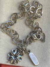 James Avery Bracelet With Clover Charm 
