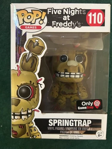 Funko Pop! Vinyl: Five Nights at Freddy's - Springtrap - (Flocked) - GameStop...