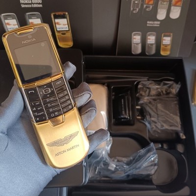 RARE NOKIA 8800 GOLD ASTON MARTIN EDITION UNLOCKED GSM CELLPHONE