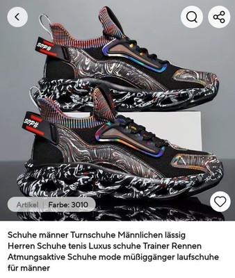 Herren Sport Schuhe Männer Sommer Jungen Neu Sneaker Stoff Stiefel Turnschuhe