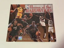 Basketball 2001 Heroes Of The Hardwood Calendar Kobe Bryant Duncan Kidd Malone