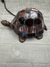 Tiffany style Turtle night light multi color stain glass