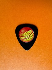 Coldplay Guitar Pick Music Of The Spheres Tour Orange Planet Official
