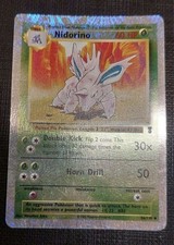 Pokemon Card - Nidorino -56/110 Reverse Holo - Legendary Collection-ENG