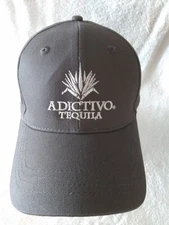 Adictivo Tequila Gray Hat Baseball Cap Promo