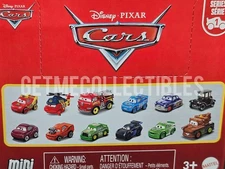 36 DISNEY PIXAR CARS MINI RACERS BLIND BOX CASE D 2026 RED FACTORY SEALED GMC
