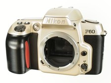 Nikon F60 35mm film AF SLR F mount camera body - tested, excellent condition
