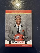 Damian Lillard 2012 2012-2013 Hoops Rookie Card #280