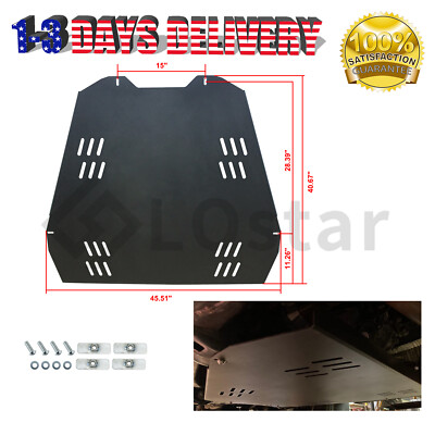 #ad #ad Black Catalytic Converter Shield Full Size For 2007 2021 Toyota Tundra Sequoia $249.99