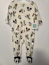 Disney Baby Mickey Mouse and friends footed sleeper 6-9 monthsNWT
