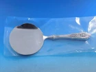 Rose Point by Wallace Sterling Silver Cranberry Server 8 3/8" Custom Made