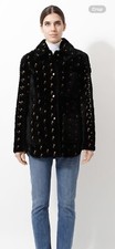 Rare Chloe 2018 Runway By Natacha Ramsay Levi Horse Print Shearling Coat Nwt $8k