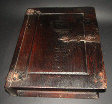 Bible Box in Pitch Pine Old Timbers 27cm by 34cm H 8cm