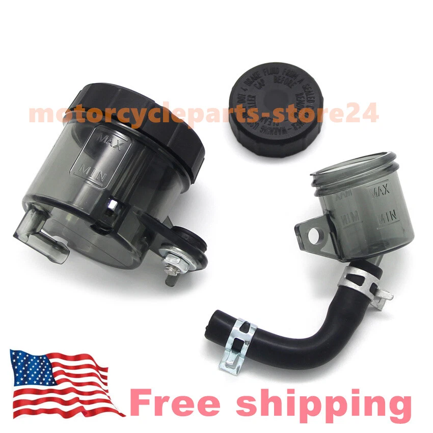 Front Rear Brake Fluid Oil Reservoir Tank Cup For Ducati Monster 620 695 696 600 Foto 4 de 4