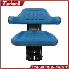 Findmall Blue Tractor Suspension Seat For Ford Holland 4000 4100 4110 4600 5600