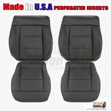 2010 - 2014 Mercedes Benz E200 E250 E300 E350 Driver Passenger Vinyl Cover Black