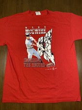 Mark Mcguire Record Breaking XL Shirt Red